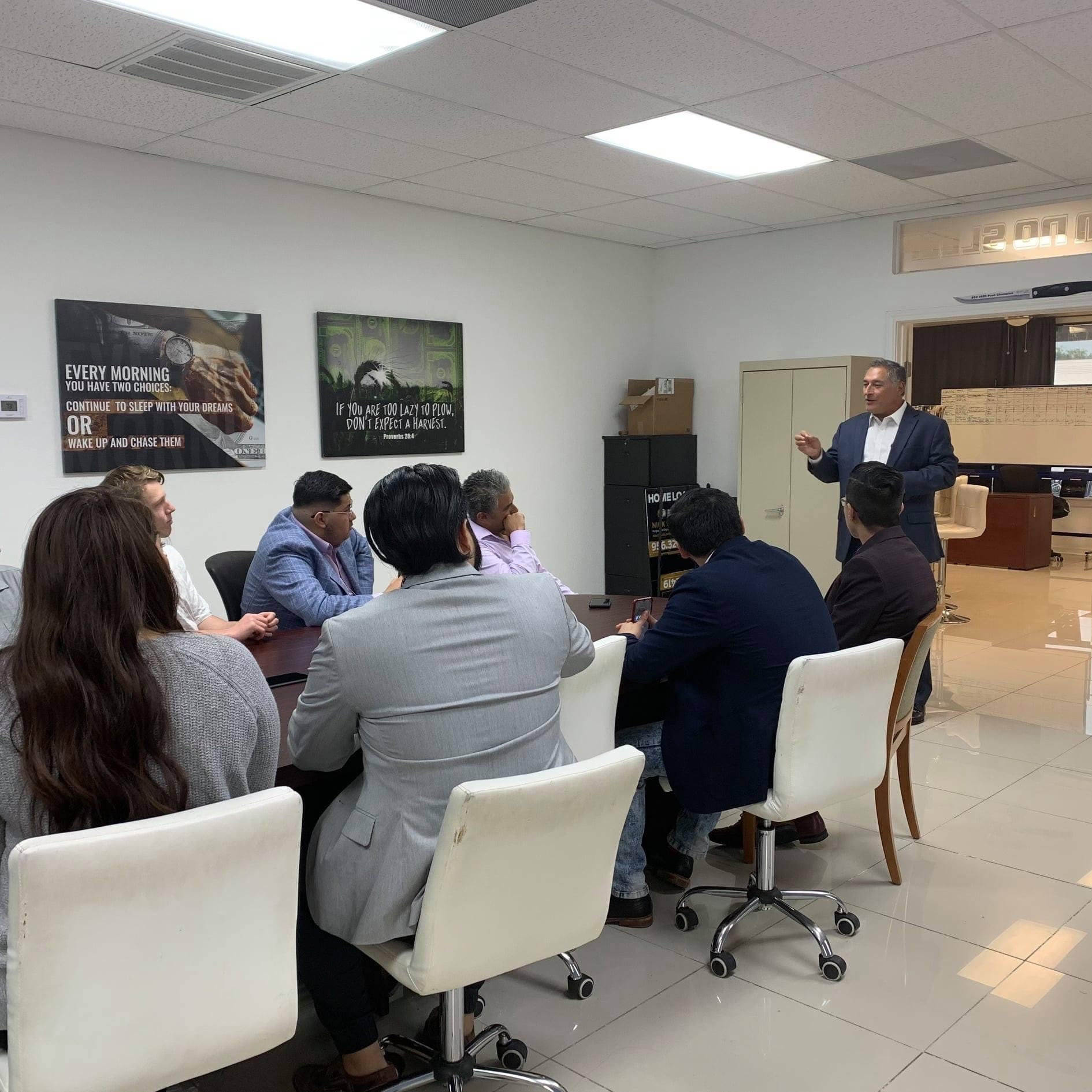 McAllen Mayor Speaking to the #1 Cutco Sales Team in the Country